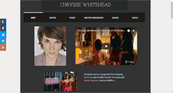 Desktop Screenshot of chryssiewhitehead.com